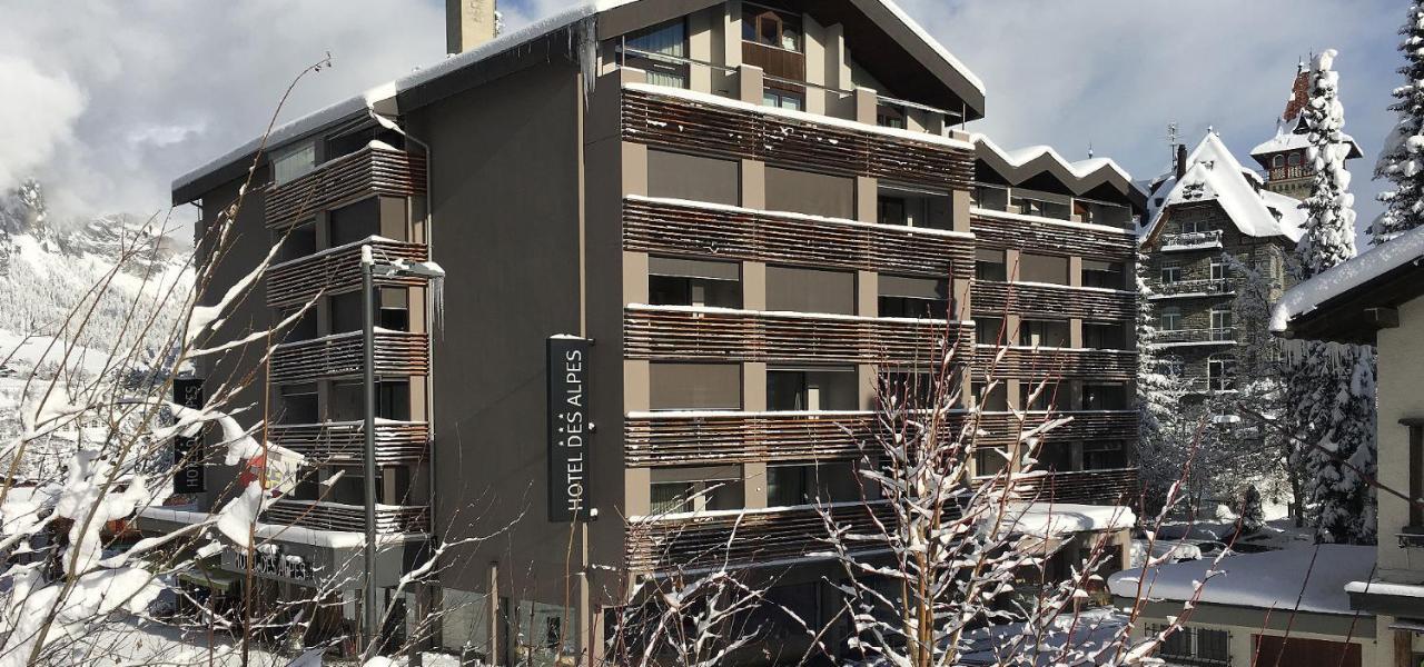 Hotel Des Alpes ฟลิมส์ ภายนอก รูปภาพ