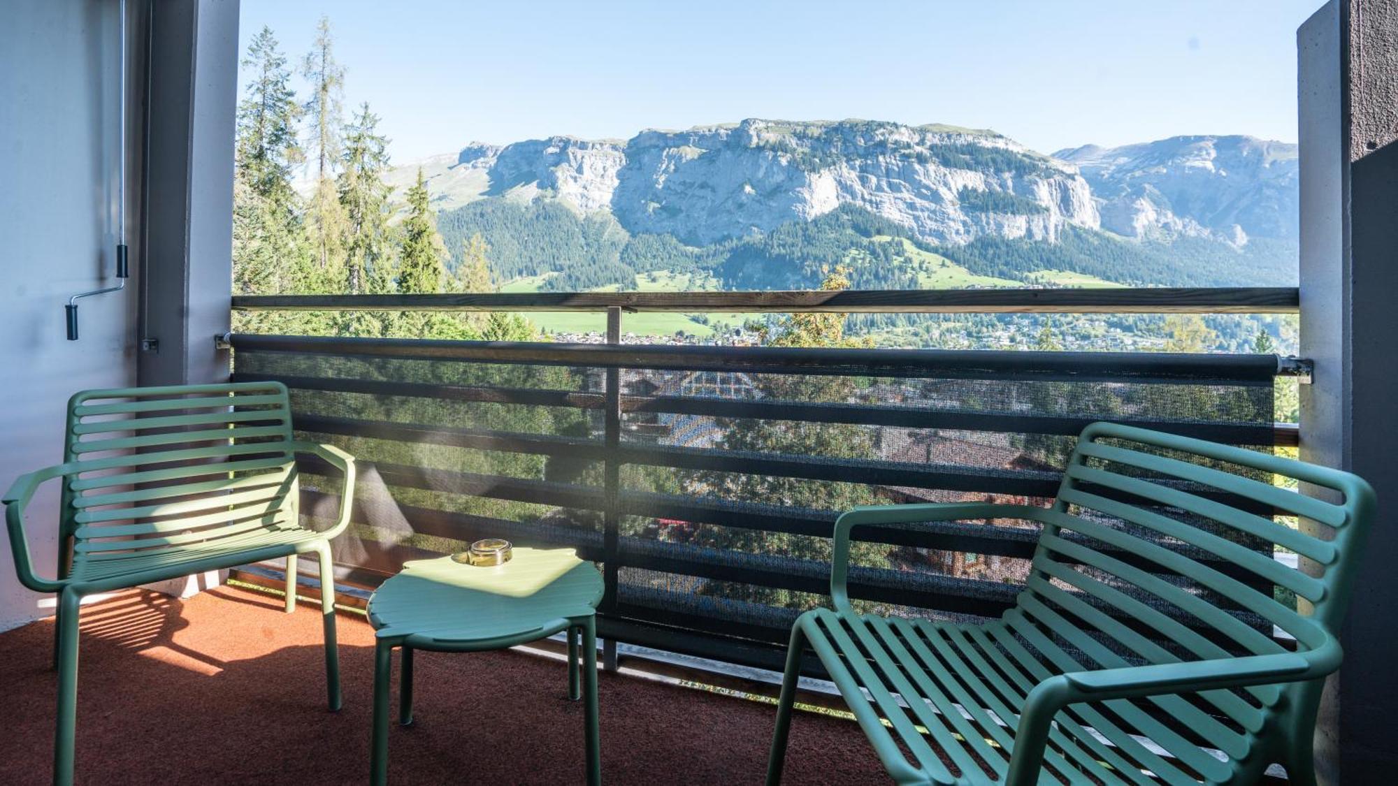 Hotel Des Alpes ฟลิมส์ ภายนอก รูปภาพ